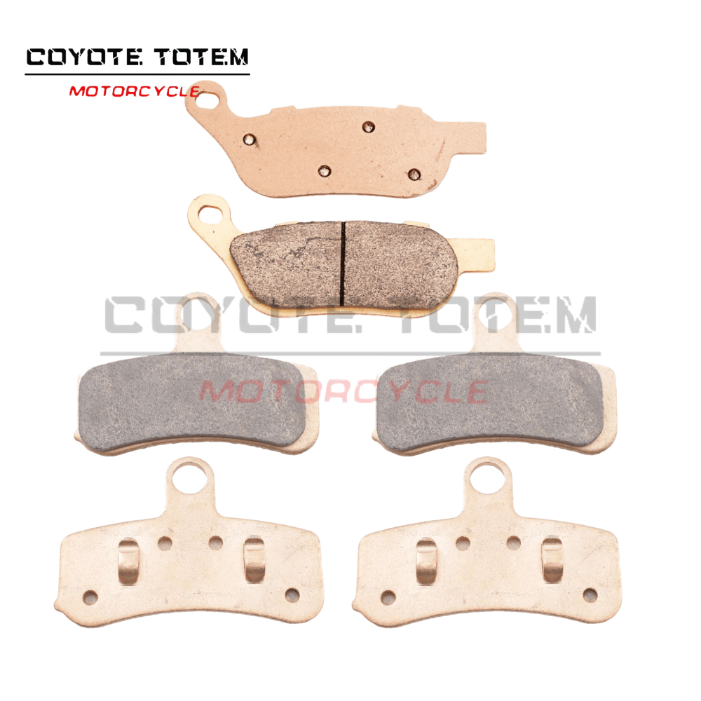 Brake Line Motorcycle - รถจักรยานยนต์โลหะ sintered เบรคสําหรับ Harley FXCW rocker