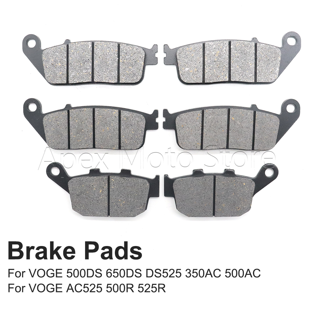 ผ้าเบรกหน้า-หลังสำหรับ VOGE 50 - Motorcycle Brake Pads บทวิจารณ์และราคา
