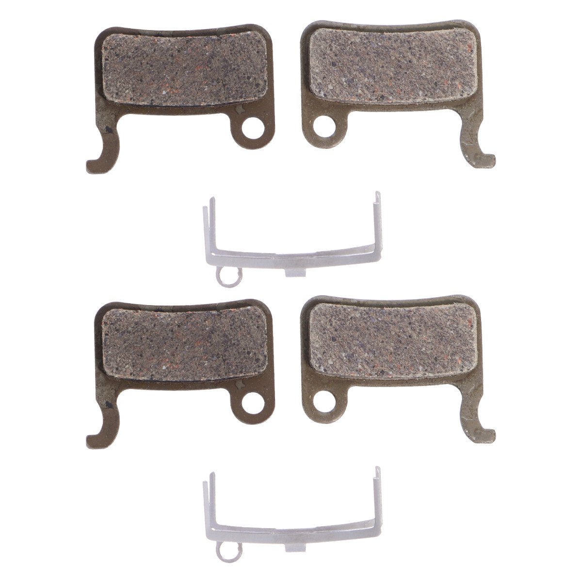 2 ชุด ผ้าเบรกกึ่งโลหะเรซิน เสี - Brake Pads Bike บทวิจารณ์และราคา