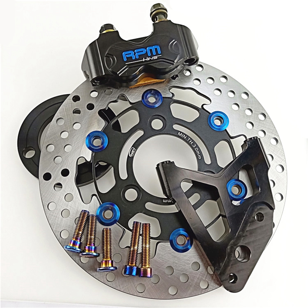 ชุดดิสก์เบรกหน้า-หลังสำหรับรถจ - Front Rear Brake Caliper Bracket Kit บทวิจารณ์และราคา